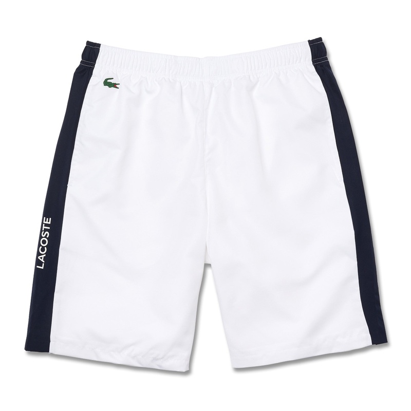 Lacoste Sport Contrast Bands Lightweight Golf Shorts 2021