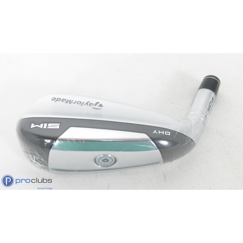 New! Left Handed TaylorMade SIM DHY 22* 4 Hybrid -Head Only- 368991