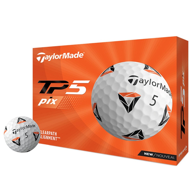 TaylorMade TP5 pix Golf Balls (Prior Generation)