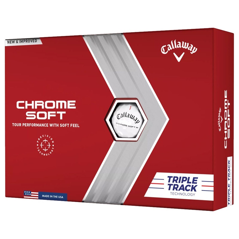 Callaway Chrome Soft Triple Track Golf Balls (Prior Generation)