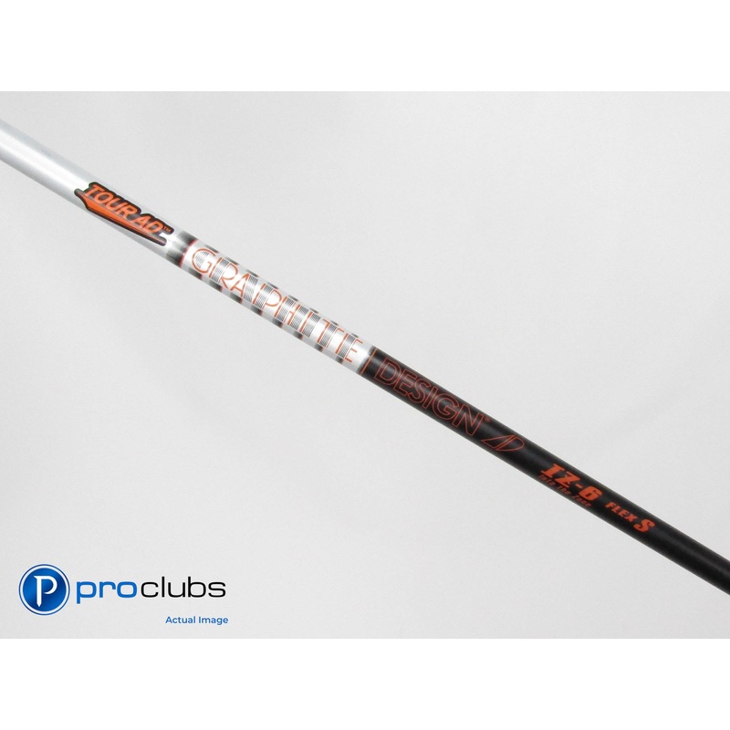 Graphite Design Tour AD IZ 6 Stiff Flex Driver Shaft w/ TaylorMade Tip #443402