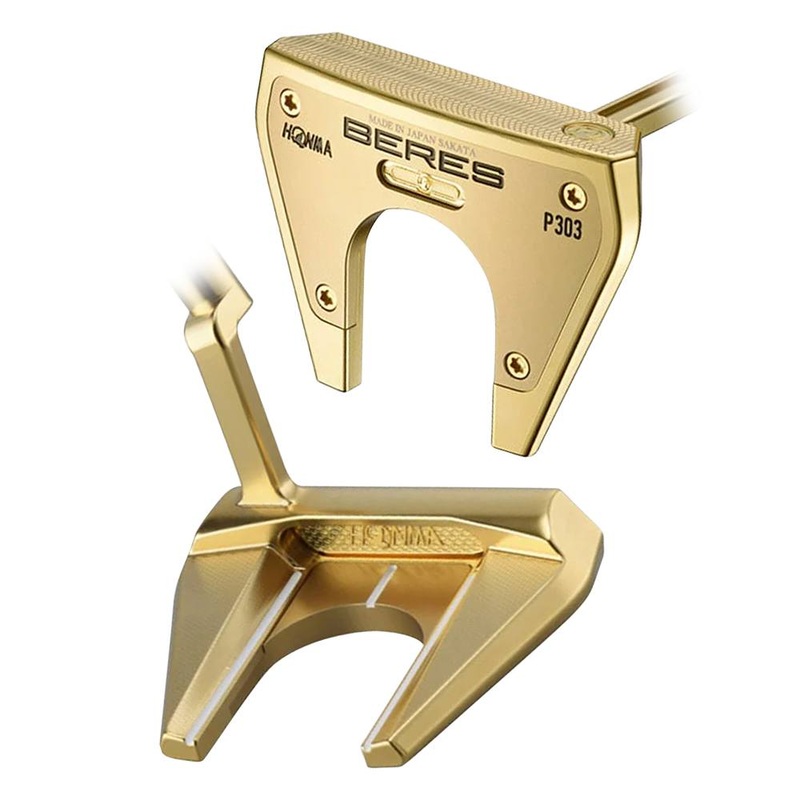 HONMA Beres P303 Gold Putter 2023