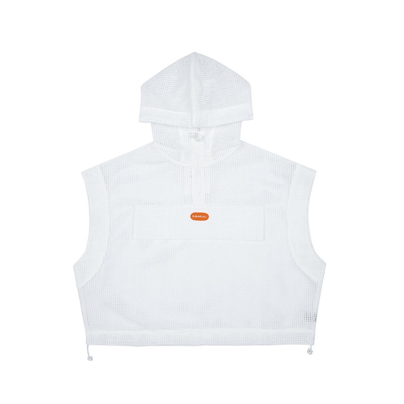 Kandini Women Mesh Hoodie Anorak