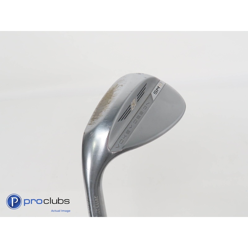Left Handed Titleist Vokey SM8 Chrome 58*(8*) WEDGE M-Grind – Wedge Flex 376494