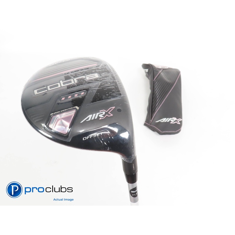 New! Ladies Cobra Air-X Offset 19* 3 Wood w/ HC – Cobra 45g Ladies Flex – 330644