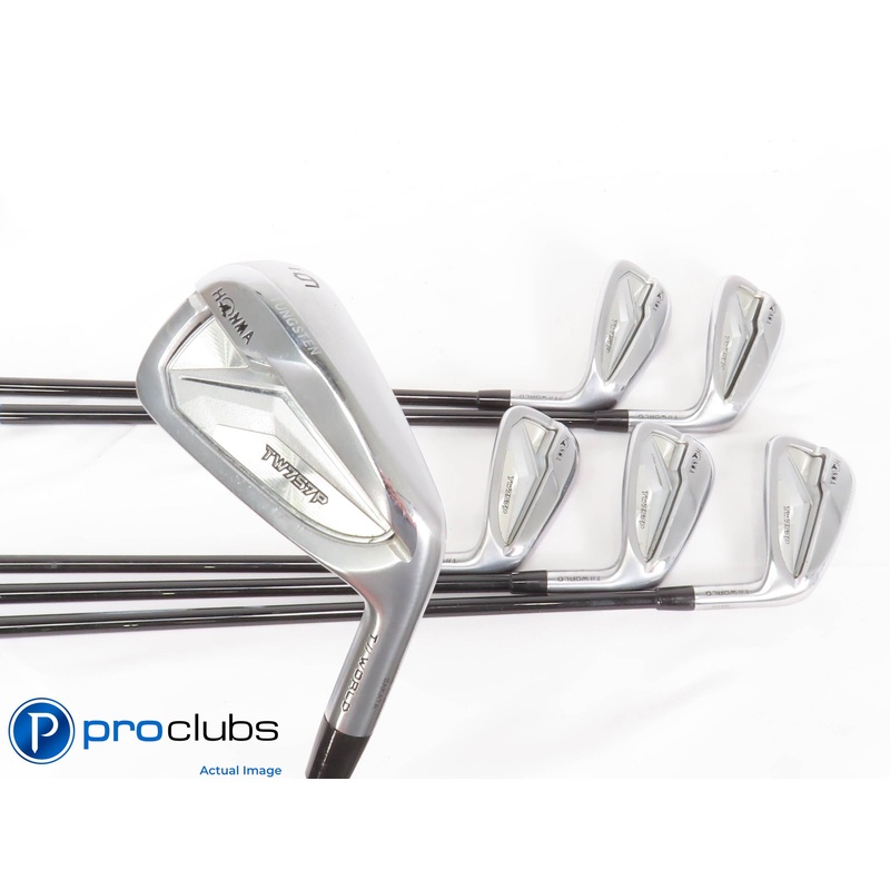 Nice HONMA TW757B 6-PW,AW IRON SET – Accra iS6 Regular Flex Graphite 433815