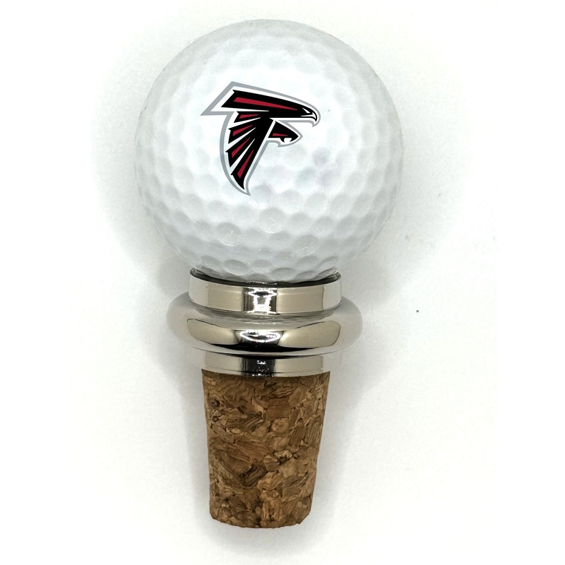 Team Golf ATL Falcons Cork Wine Stopper