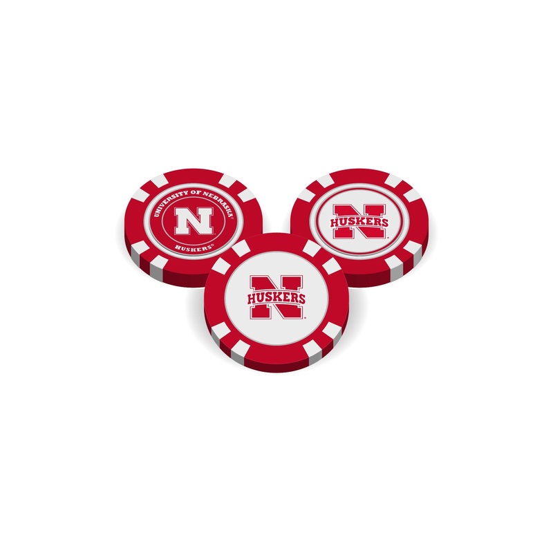 Team Golf Nebraska Ball Markers