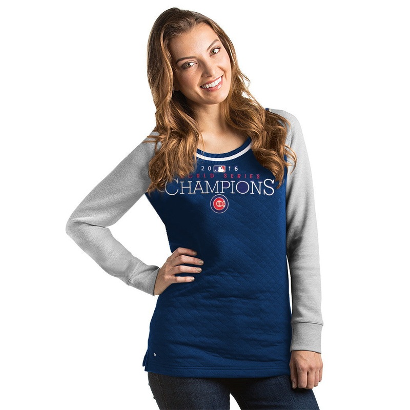 Chicago Cubs World Series Champion Womens Mvp Pullover 2016