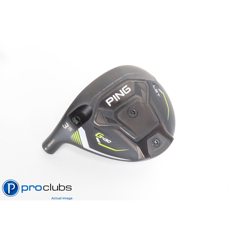 Excellent! Left Handed PING G430 LST 15* 3 Wood – Head Only – 427048