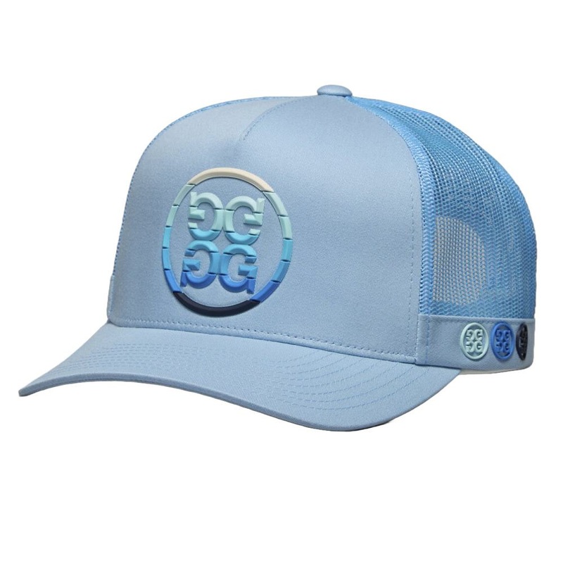 Gfore Gradient Circle G’s Cotton Twill Trucker Golf Cap Baja – SP25 Men