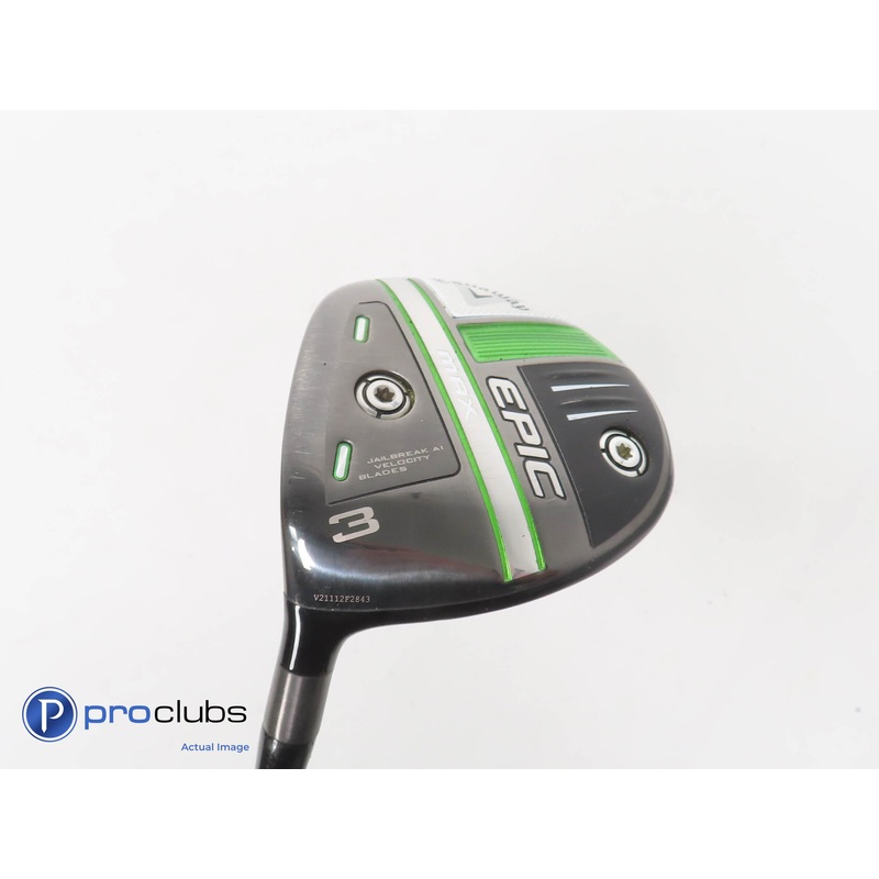 Left Handed Callaway 21 Epic MAX 15* 3 Wood -KBS TourDriven60 Senior Flex 336479