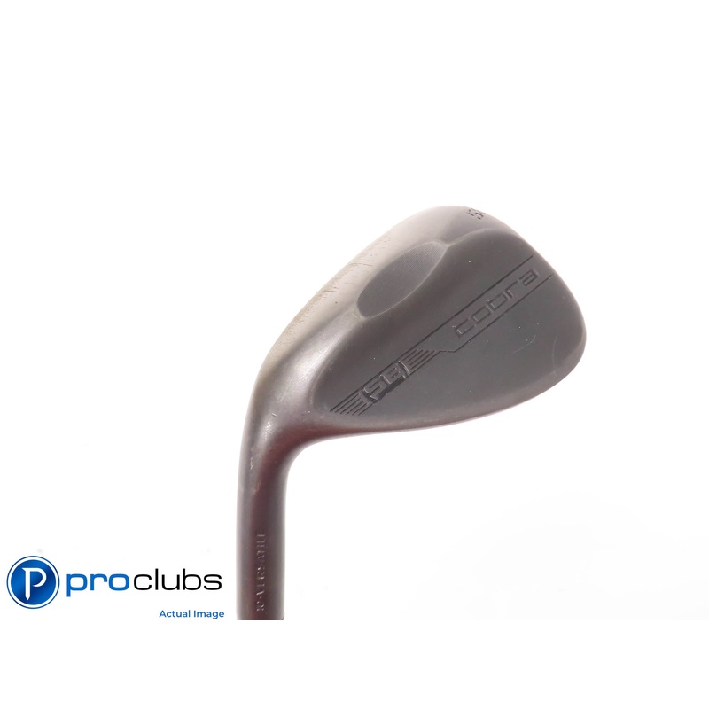 Left Handed Cobra ’23 SB Black 56*(10*) WEDGE V-Grind- Modus X-Flex Steel 443042