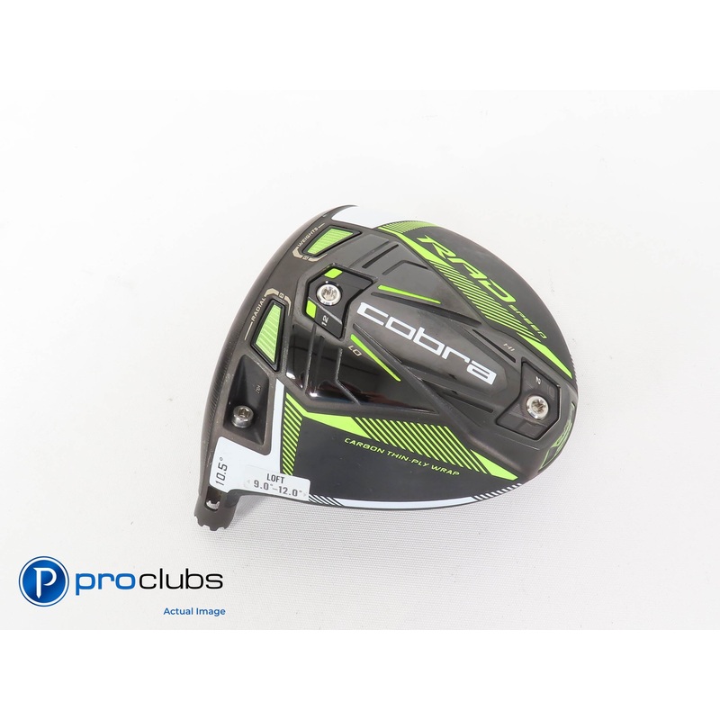 Left Handed Cobra RadSpeed 10.5* Driver – Head Only LH – 310719