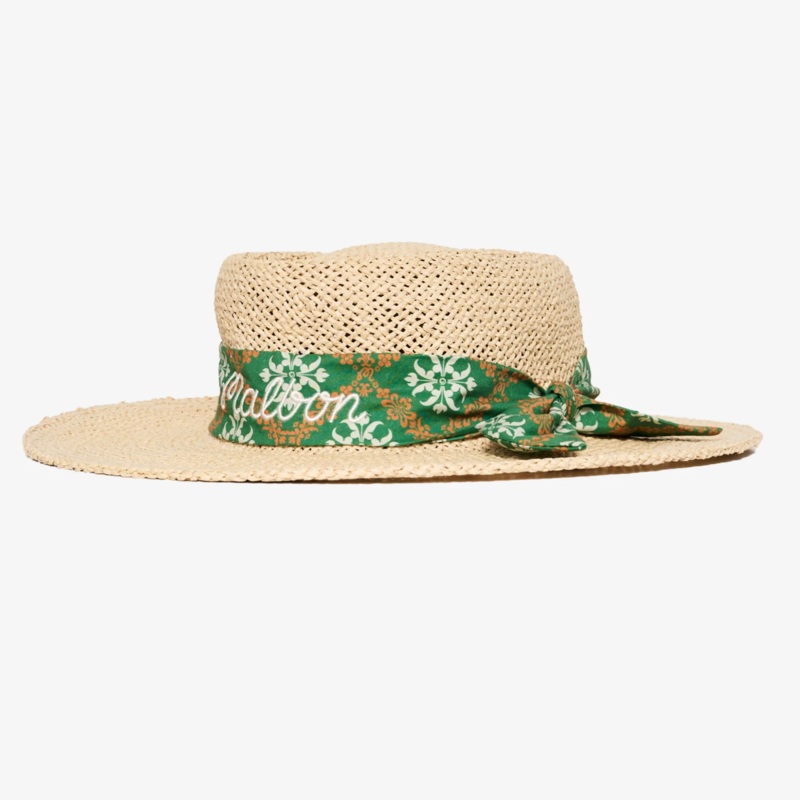 MALBON GOLF PAOLINO STRAW HAT