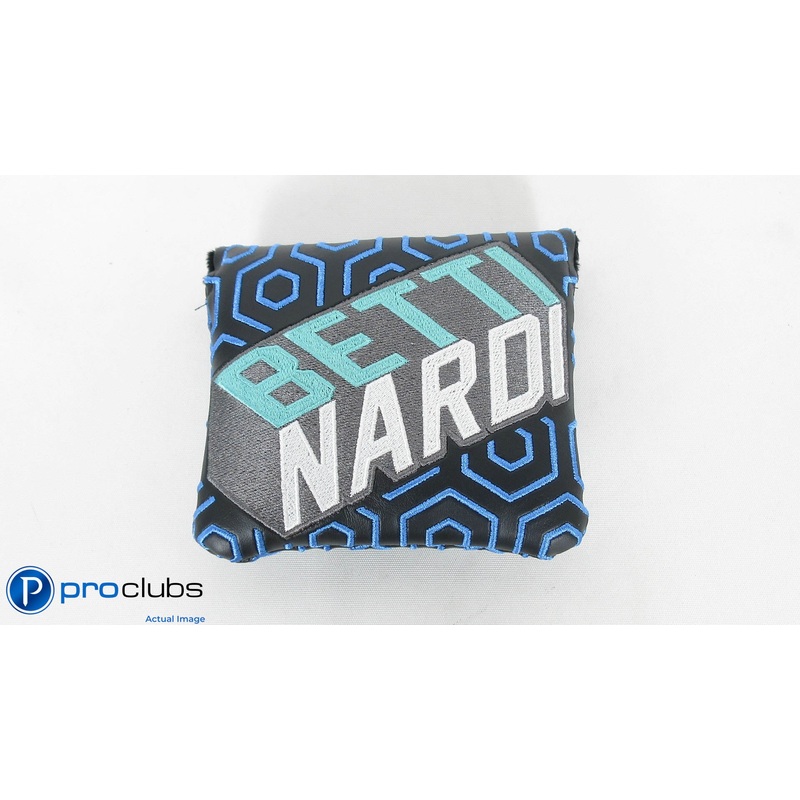 NEW BETTINARDI GEOMETRIC BLUE MALLET PUTTER HEADCOVER #344323