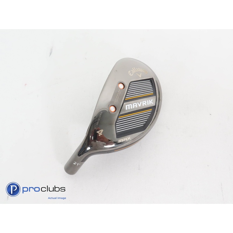 New! Left Handed Callaway Mavrik MAX 21* 4 Hybrid – Head Only L/H – 281647