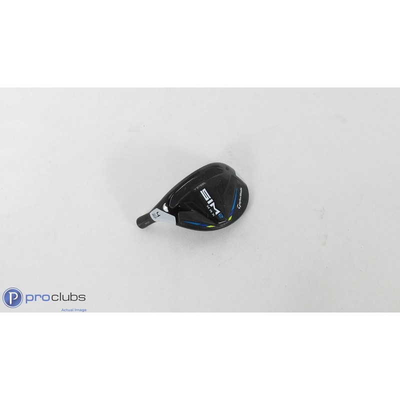 Nice! Left Handed TaylorMade SIM2 MAX 22* 4 Hybrid – Head Only – 345982