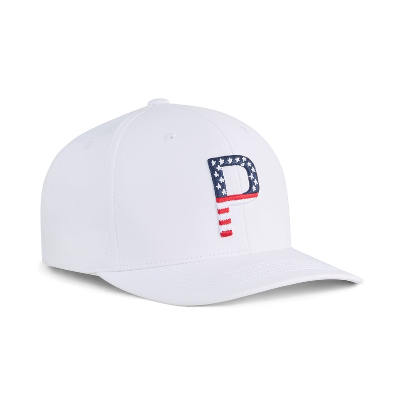 Pars & Stripes 6-Panel Golf Cap