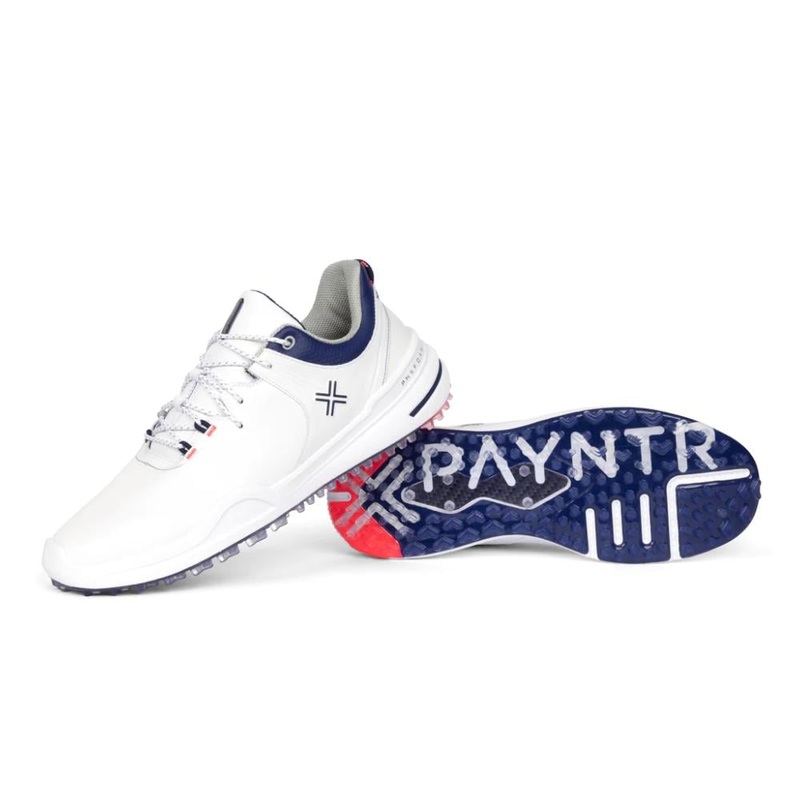 Payntr Men’s X 001 F Golf Shoes 24 – White/Blue
