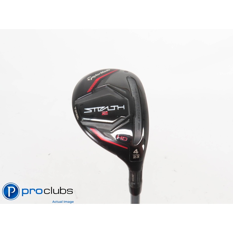 TaylorMade STEALTH 2 HD 23* 4 HYBRID – Fujikura Pro 2.0 6-R2 Senior Flex #416699