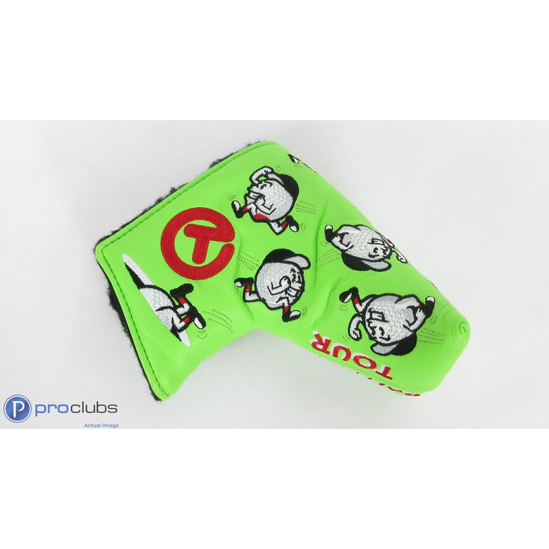 Circle T! Scotty Cameron “Baller Boy Tour” Lime Mid-Mallet Headcover- 404574