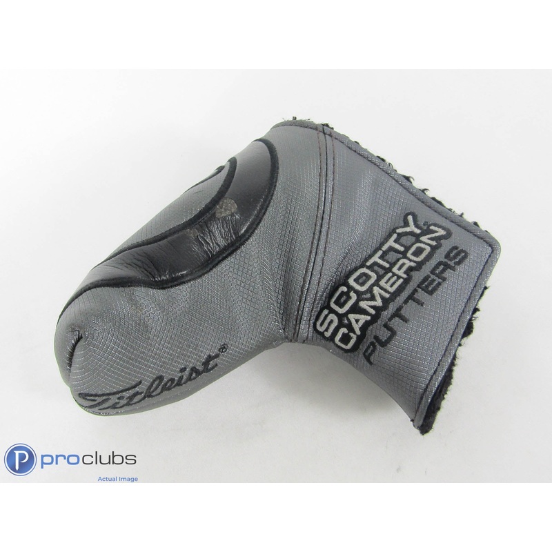 Circle T! Scotty Cameron Black/Graphite “Industrial” Mid-Mallet Headcover-444577