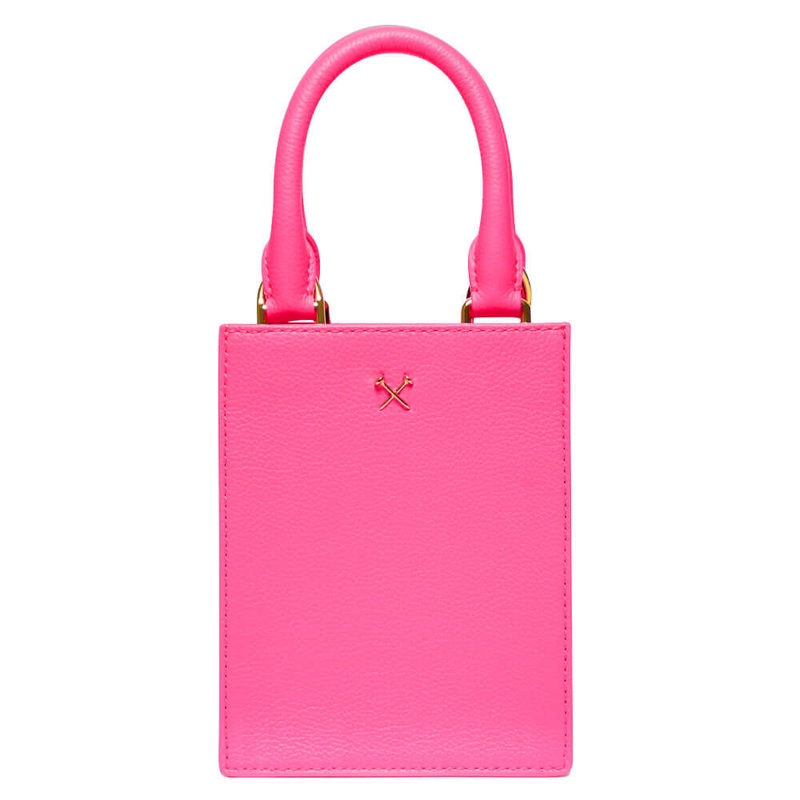 Gfore Limited Edition Release Metal Tees Leather Mini Golf Tote Bag – FA24 Women