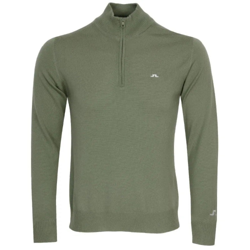 J Lindeberg Kian Zip Neck Golf Pullover