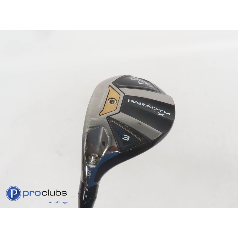 Left Handed Callaway Paradym X 18* 3 Hybrid – Project X HZRDUS 75g Stiff 358147