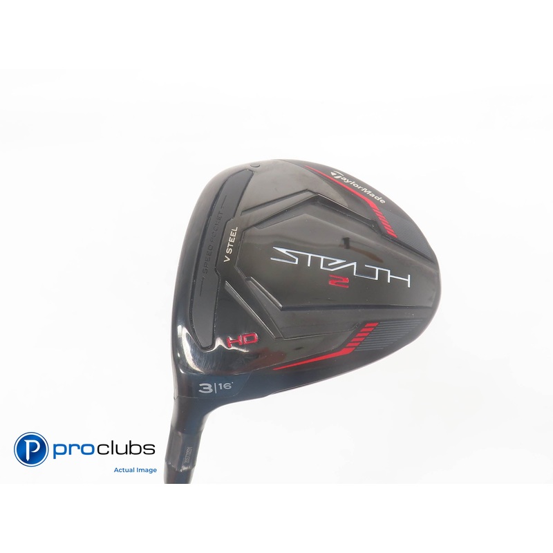 Nice Left Handed TaylorMade STEALTH 2 HD 16* 3 WOOD – Accra Regular Flex 381844
