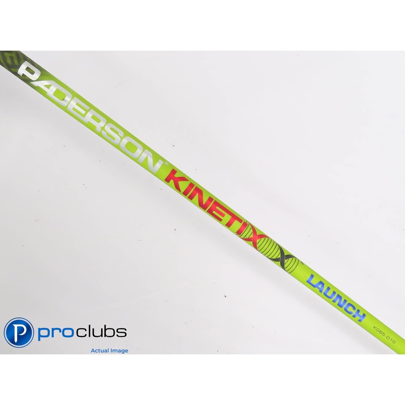 PADERSON KINETIXX BALLISTIC KG65-D10 Senior DRIVER SHAFT w/ TaylorMade #441192