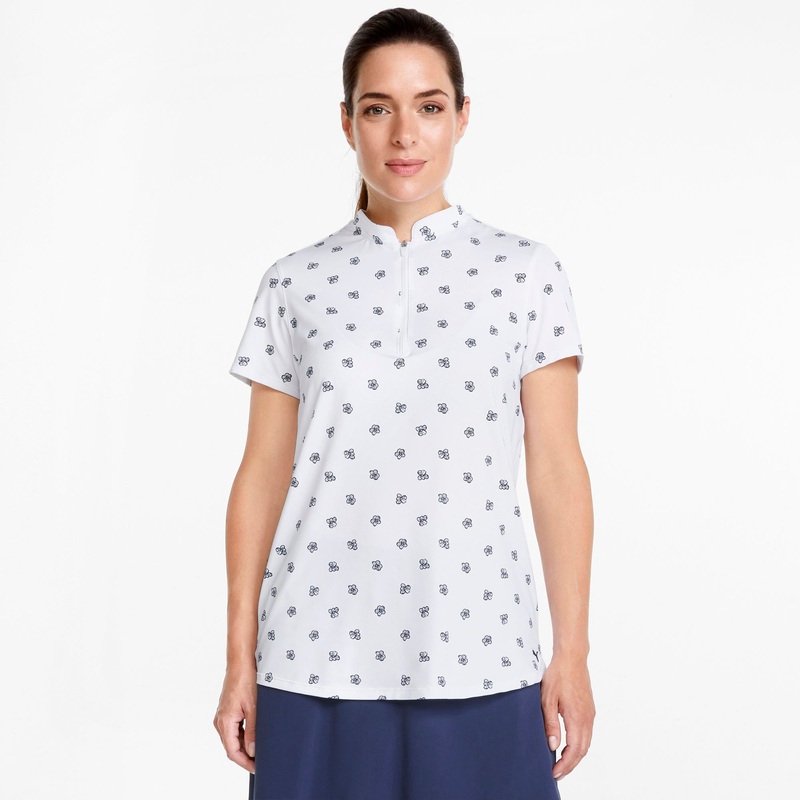 Women’s MATTR Hibiscus Golf Polo