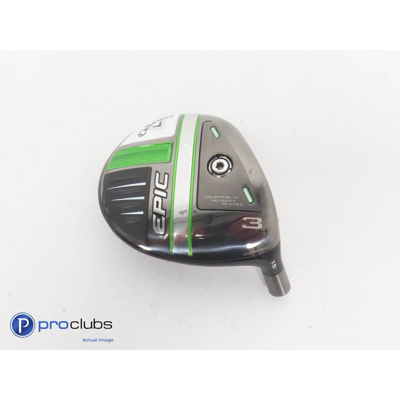 Callaway 21′ Epic Speed 15* 3 Wood – Head Only – 343543
