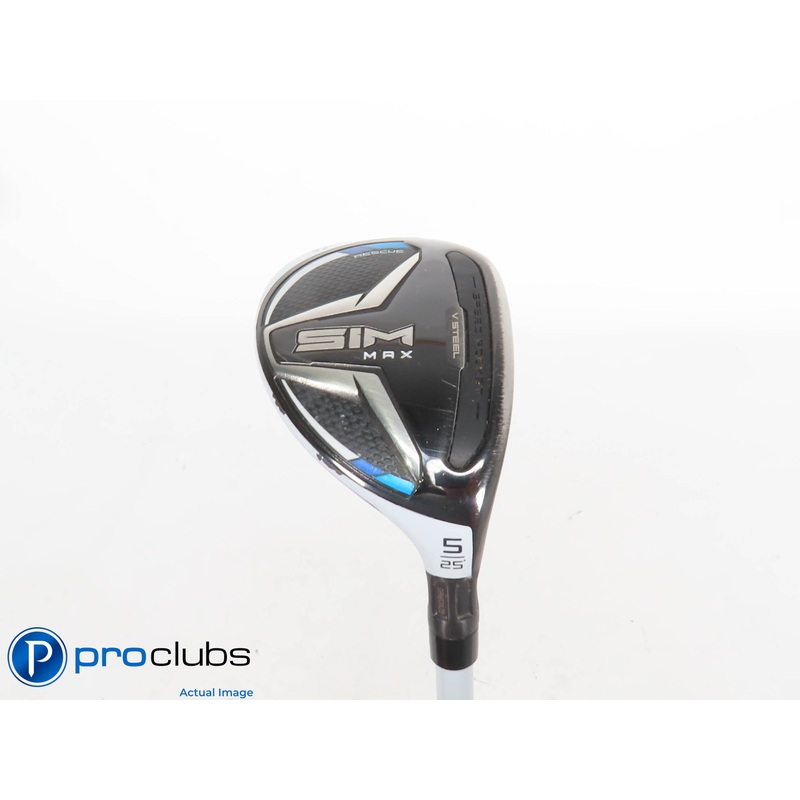 Ladies TaylorMade SIM MAX 25* 5 Hybrid – Aldila NV 45g Ladies Flex – 425173