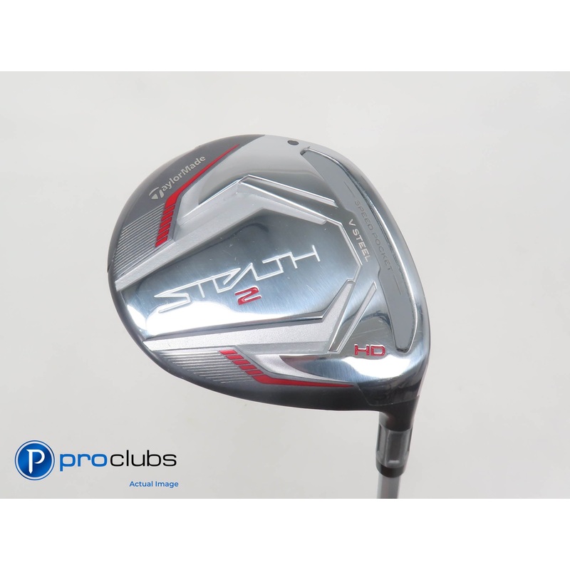 Ladies TaylorMade Stealth 2 HD 19* 5 Wood – Ascent 45g Ladies Flex – 386453