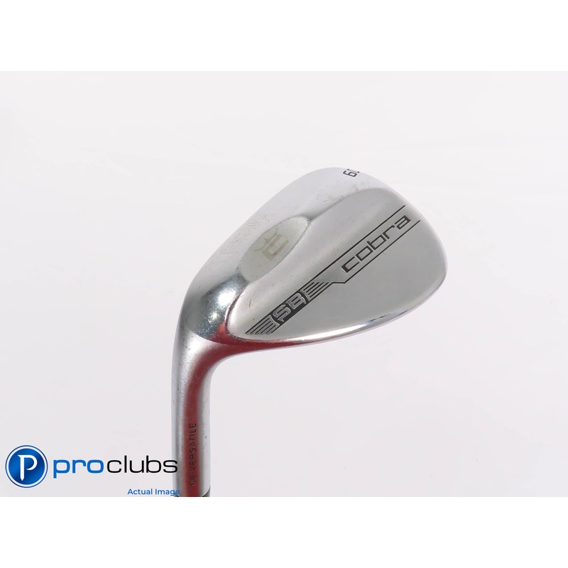 Left Handed Cobra ’23 SB 60*(8*) Wedge – Dynamic Gold S400 Stiff Flex – 443003