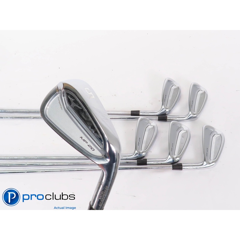 Mizuno MP-20 MMC Titanium 5-PW IRON SET – KBS 90 Regular Flex Steel +1/2″ 444777