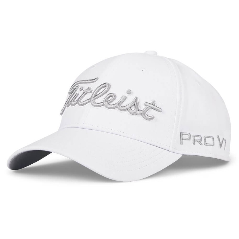 Titleist Tour Performance Golf Cap White/Gray – 25 Men