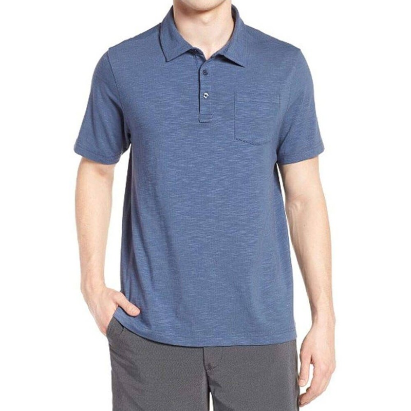 TravisMathew Logan Golf Polo Vintage Indigo – SS17 Men