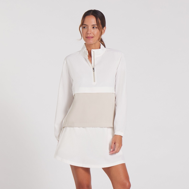 Women’s AP Seersucker Anorak Golf Jacket