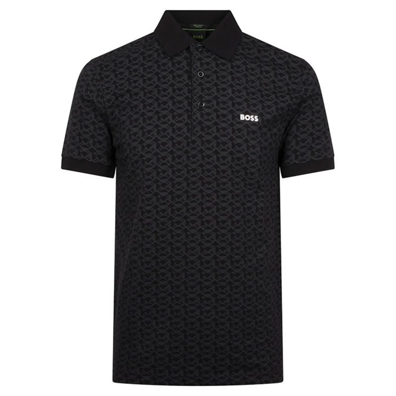 BOSS Paddy Striped C Golf Polo Shirt