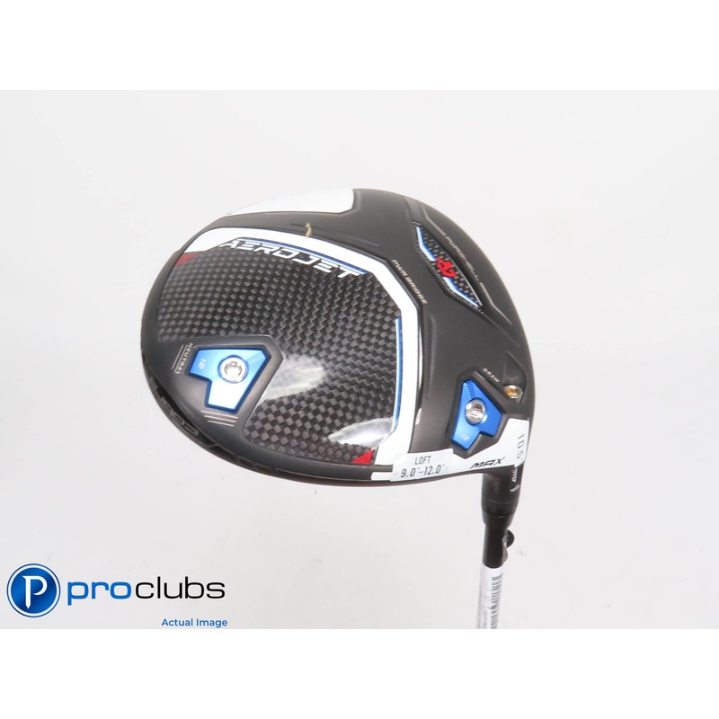 Cobra AEROJET MAX 10.5* DRIVER – UST Helium Black 4F2 Senior Flex – 409796