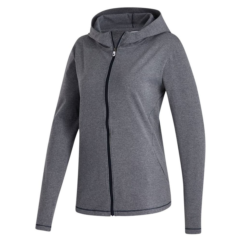 FootJoy Full-Zip Hoodie Golf Jacket Navy Heather – FW22 Women