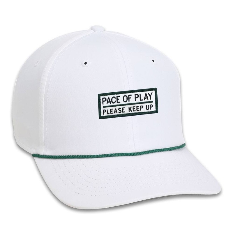 Imperial The Wingman 6-Panel Performance Rope Golf Cap Pace of Play – 23 Men