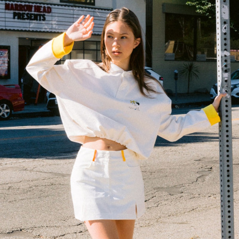 Kandini Slit Mini Skirts