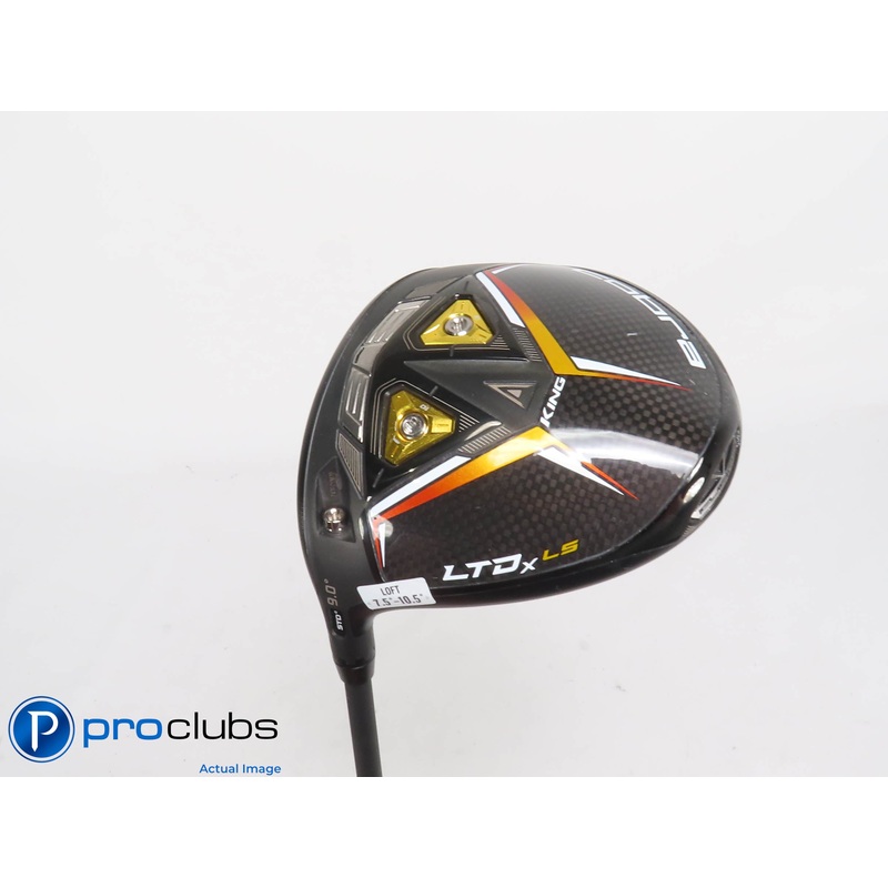 Left Handed COBRA LTD LS 9* DRIVER Blk/Gld – Cypher 50 Stiff Flex – 410648