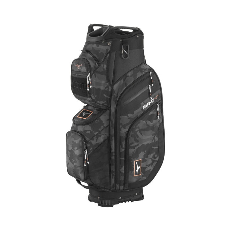 Mizuno BR D4 Cart Bag Black Camo/Copper