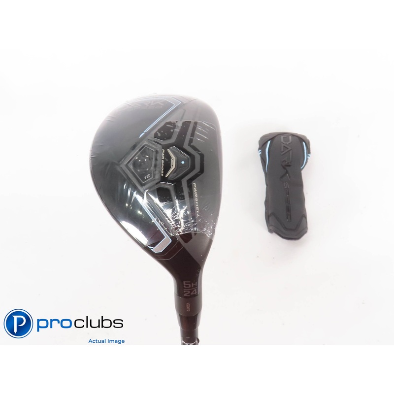 NEW Ladies Cobra DARKSPEED 24* 5 HYBRID w/Cover – KBS PGI 55 Ladies Flex 440725