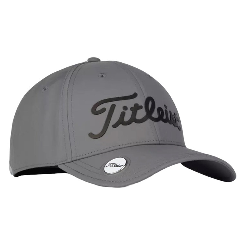 Titleist Players Performance Ball Marker Golf Cap Charcoal/Black – 24 Men